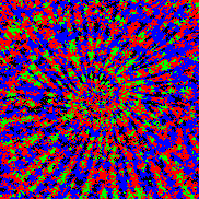 Tie Dye Camo NFT #0688 &copy; Dan Ellis vague.paris