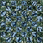 Tie Dye Camo NFT #0701 &copy; Dan Ellis vague.paris