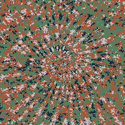 Tie Dye Camo NFT #0703 &copy; Dan Ellis vague.paris