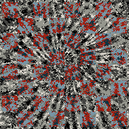 Tie Dye Camo NFT #0704 &copy; Dan Ellis vague.paris