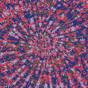 Tie Dye Camo NFT #0725 &copy; Dan Ellis vague.paris