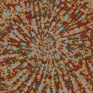 Tie Dye Camo NFT #0728 &copy; Dan Ellis vague.paris