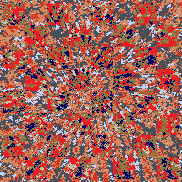 Tie Dye Camo NFT #0733 &copy; Dan Ellis vague.paris