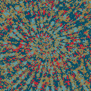 Tie Dye Camo NFT #0739 &copy; Dan Ellis vague.paris