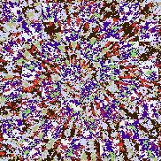 Tie Dye Camo NFT #0740 &copy; Dan Ellis vague.paris