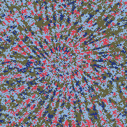 Tie Dye Camo NFT #0744 &copy; Dan Ellis vague.paris
