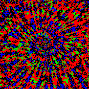 Tie Dye Camo NFT #0774 &copy; Dan Ellis vague.paris