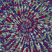 Tie Dye Camo NFT #0788 &copy; Dan Ellis vague.paris