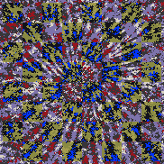 Tie Dye Camo NFT #0791 &copy; Dan Ellis vague.paris