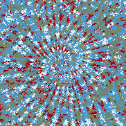 Tie Dye Camo NFT #0795 &copy; Dan Ellis vague.paris