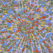 Tie Dye Camo NFT #0798 &copy; Dan Ellis vague.paris