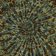 Tie Dye Camo NFT #0814 &copy; Dan Ellis vague.paris