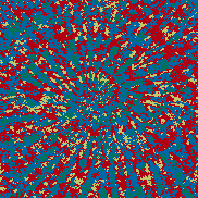 Tie Dye Camo NFT #0827 &copy; Dan Ellis vague.paris