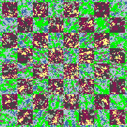 Tie Dye Camo NFT #0834 &copy; Dan Ellis vague.paris