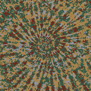 Tie Dye Camo NFT #0847 &copy; Dan Ellis vague.paris