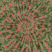 Tie Dye Camo NFT #0850 &copy; Dan Ellis vague.paris