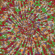 Tie Dye Camo NFT #0854 &copy; Dan Ellis vague.paris