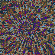 Tie Dye Camo NFT #0870 &copy; Dan Ellis vague.paris