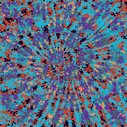 Tie Dye Camo NFT #0879 &copy; Dan Ellis vague.paris