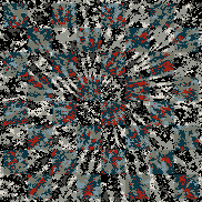 Tie Dye Camo NFT #0907 &copy; Dan Ellis vague.paris