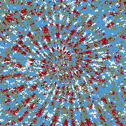 Tie Dye Camo NFT #0918 &copy; Dan Ellis vague.paris