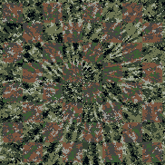 Tie Dye Camo NFT #0937 &copy; Dan Ellis vague.paris