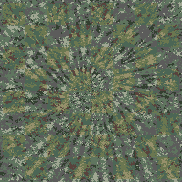 Tie Dye Camo NFT #0954 &copy; Dan Ellis vague.paris