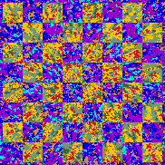 Tie Dye Camo NFT #0968 &copy; Dan Ellis vague.paris