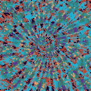 Tie Dye Camo NFT #0997 &copy; Dan Ellis vague.paris