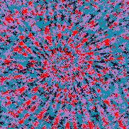 Tie Dye Camo NFT #1004 &copy; Dan Ellis vague.paris