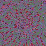 Tie Dye Camo NFT #1029 &copy; Dan Ellis vague.paris