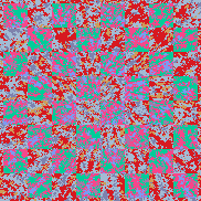 Tie Dye Camo NFT #1030 &copy; Dan Ellis vague.paris