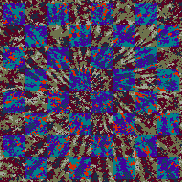 Tie Dye Camo NFT #1031 &copy; Dan Ellis vague.paris