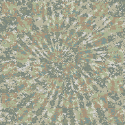 Tie Dye Camo NFT #1051 &copy; Dan Ellis vague.paris