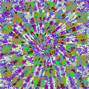 Tie Dye Camo NFT #1070 &copy; Dan Ellis vague.paris