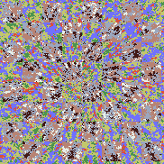 Tie Dye Camo NFT #1071 &copy; Dan Ellis vague.paris