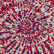 Tie Dye Camo NFT #1074 &copy; Dan Ellis vague.paris