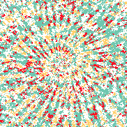 Tie Dye Camo NFT #1078 &copy; Dan Ellis vague.paris