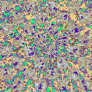 Tie Dye Camo NFT #1082 &copy; Dan Ellis vague.paris