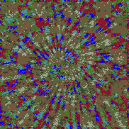 Tie Dye Camo NFT #1085 &copy; Dan Ellis vague.paris