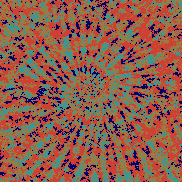 Tie Dye Camo NFT #1095 &copy; Dan Ellis vague.paris