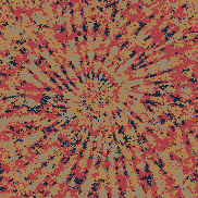 Tie Dye Camo NFT #1105 &copy; Dan Ellis vague.paris