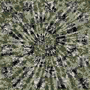 Tie Dye Camo NFT #1115 &copy; Dan Ellis vague.paris