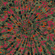 Tie Dye Camo NFT #1116 &copy; Dan Ellis vague.paris