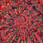 Tie Dye Camo NFT #1123 &copy; Dan Ellis vague.paris