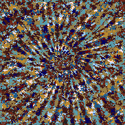 Tie Dye Camo NFT #1127 &copy; Dan Ellis vague.paris