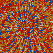 Tie Dye Camo NFT #1128 &copy; Dan Ellis vague.paris