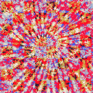 Tie Dye Camo NFT #1158 &copy; Dan Ellis vague.paris