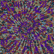 Tie Dye Camo NFT #1166 &copy; Dan Ellis vague.paris