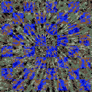 Tie Dye Camo NFT #1167 &copy; Dan Ellis vague.paris